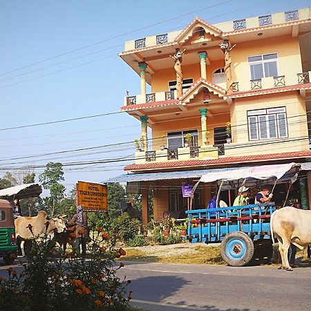 Tiger Corner Inn Sauraha Exterior foto